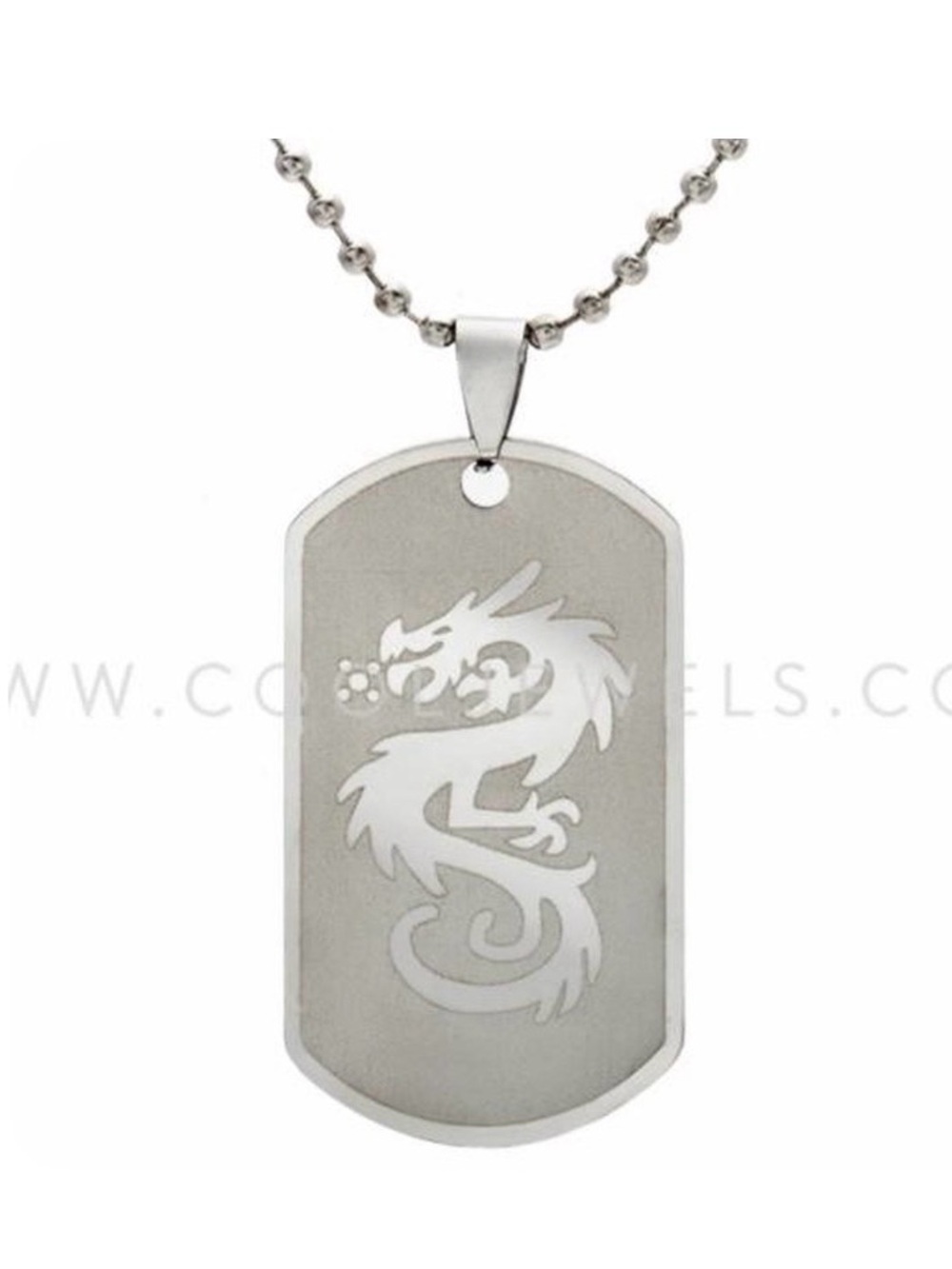 MSI Dragon Dog Tag Necklace